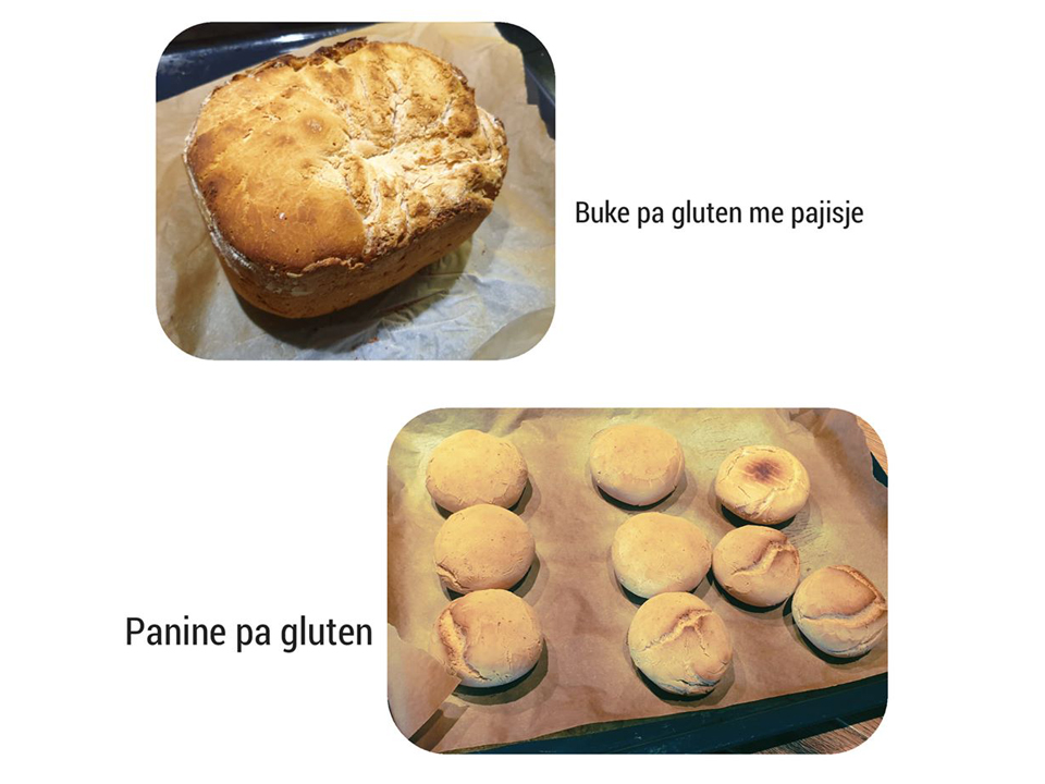 Buke dhe panine pa gluten